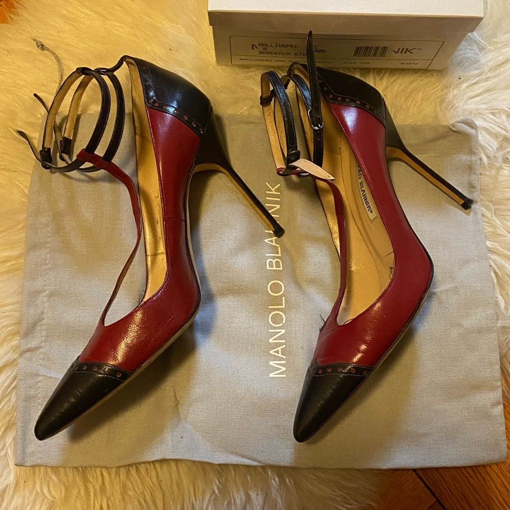 Manolo Blahnik Mallinspec Size 40.5